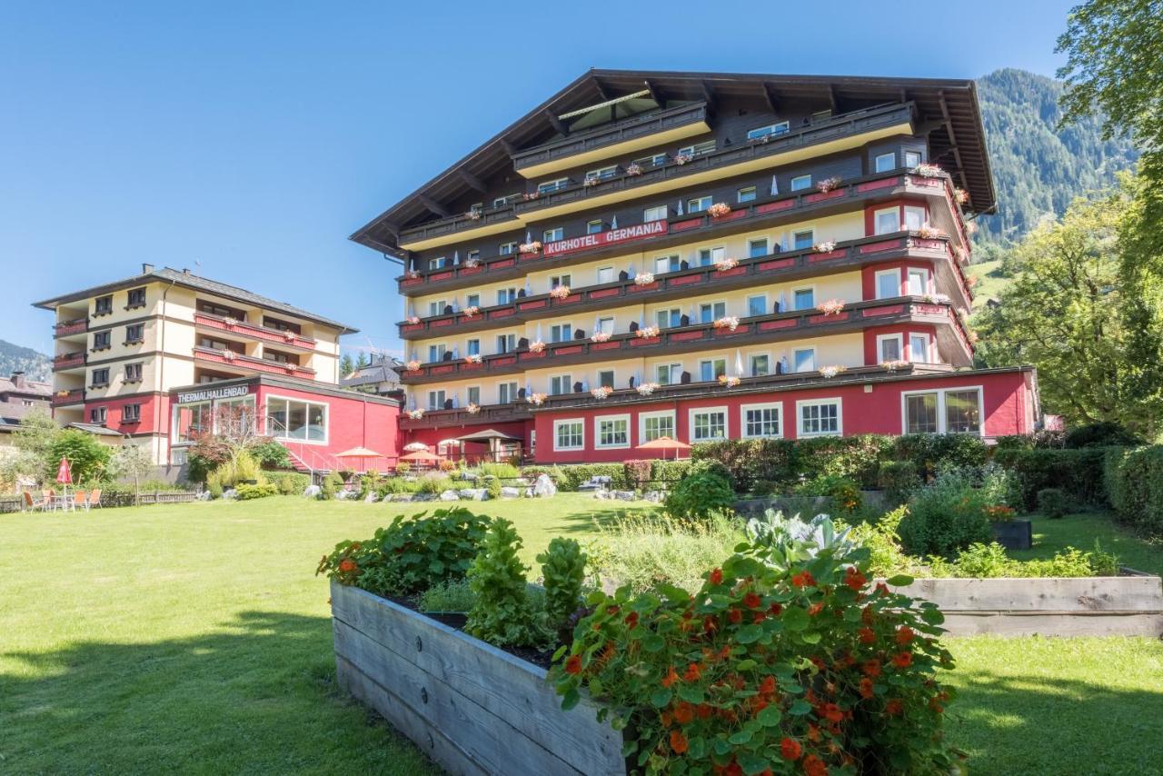Hotel Germania Gastein - Ganzjahrig Inklusive Alpentherme Gastein & Sommersaison Inklusive Gasteiner Bergbahnen Bad Hofgastein Bagian luar foto