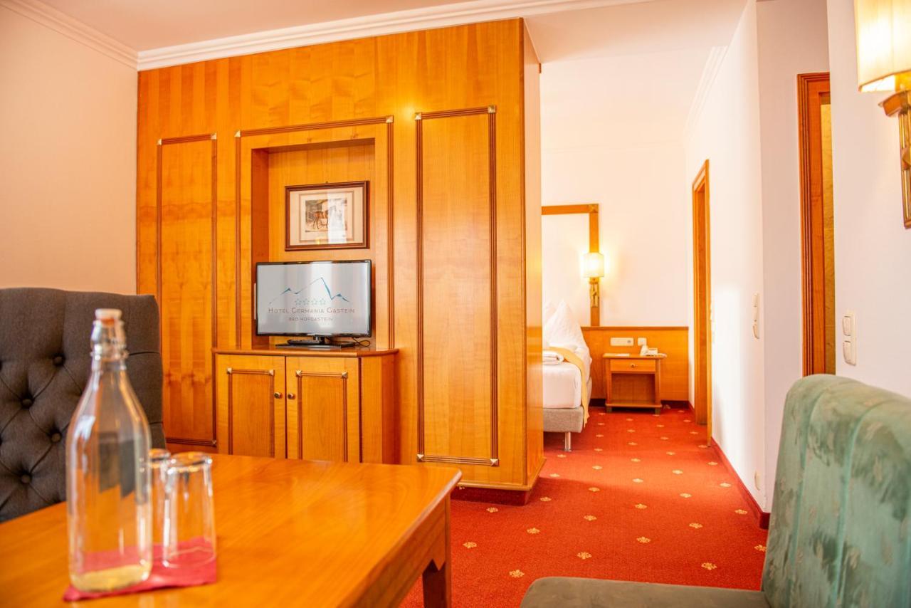 Hotel Germania Gastein - Ganzjaehrig Inklusive Alpentherme Gastein & Sommersaison Inklusive Gasteiner Bergbahnen Bad Hofgastein Bagian luar foto