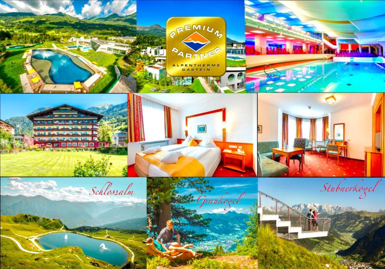 Hotel Germania Gastein - Ganzjaehrig Inklusive Alpentherme Gastein & Sommersaison Inklusive Gasteiner Bergbahnen Bad Hofgastein Bagian luar foto