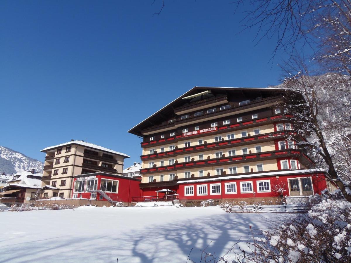 Hotel Germania Gastein - Ganzjaehrig Inklusive Alpentherme Gastein & Sommersaison Inklusive Gasteiner Bergbahnen Bad Hofgastein Bagian luar foto