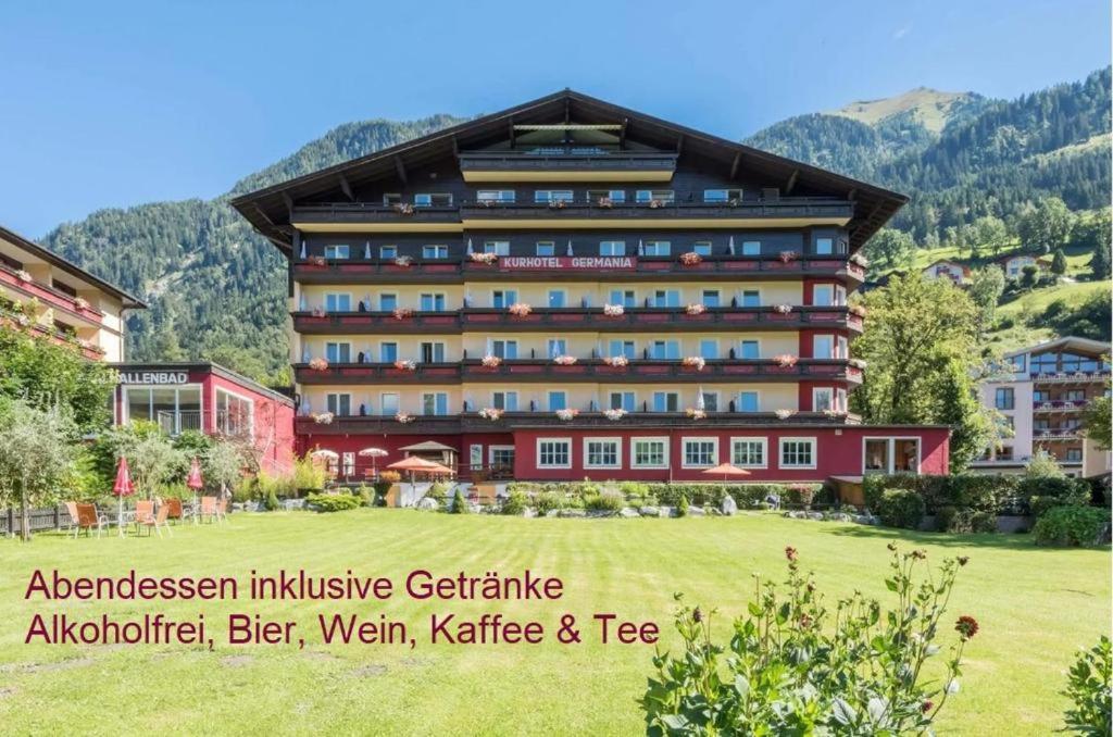Hotel Germania Gastein - Ganzjaehrig Inklusive Alpentherme Gastein & Sommersaison Inklusive Gasteiner Bergbahnen Bad Hofgastein Bagian luar foto